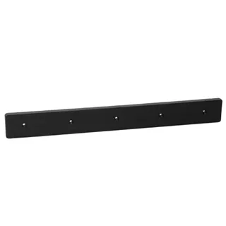 Adam Hall Hardware 49500 - Gleitkufe aus schwarzem Kunststoff