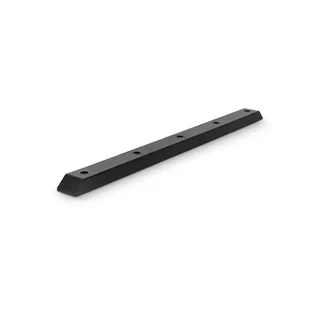 Adam Hall Hardware 49660 - Kufe aus schwarzem Kunststoff, 60 cm