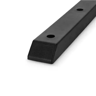 Adam Hall Hardware 49660 - Kufe aus schwarzem Kunststoff, 60 cm