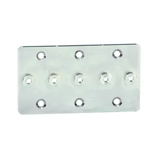 Adam Hall Hardware 5730 - Verstärkungsplatte für Flugschiene 5720