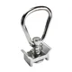 Adam Hall Hardware 5745 - Flugöse mit Ring gefedert