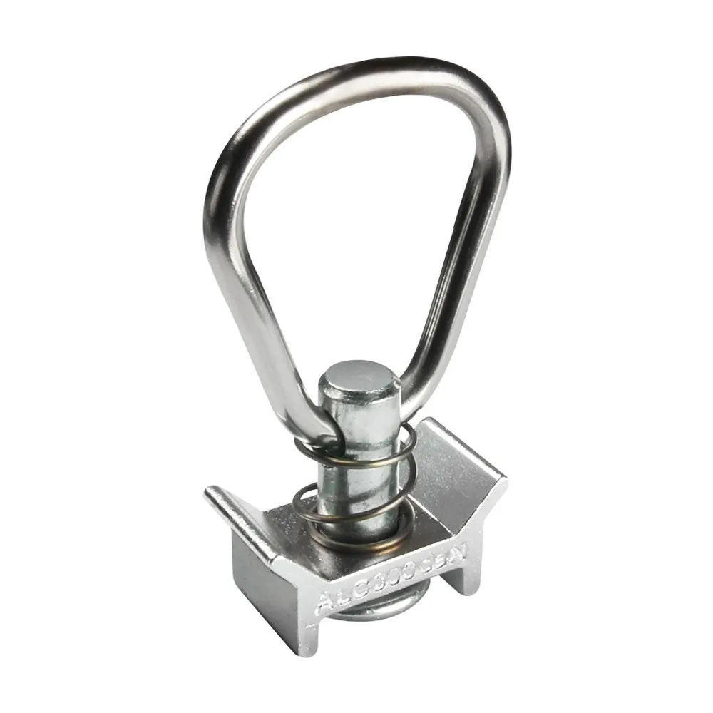 Adam Hall Hardware 5745 - Flugöse mit Ring gefedert