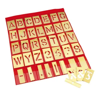 Adam Hall Hardware 5802 - Schablonensatz