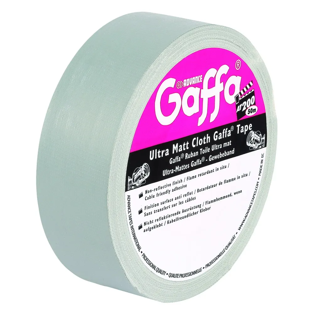 Advance Tapes 5805 S - Gaffa Klebeband matt silber-grau 50mm x 50m