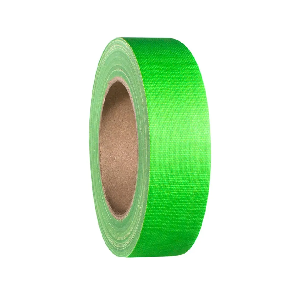 Adam Hall Accessories 58065 NGRN - Gaffer Klebeband Neongrün 38mm x 25m
