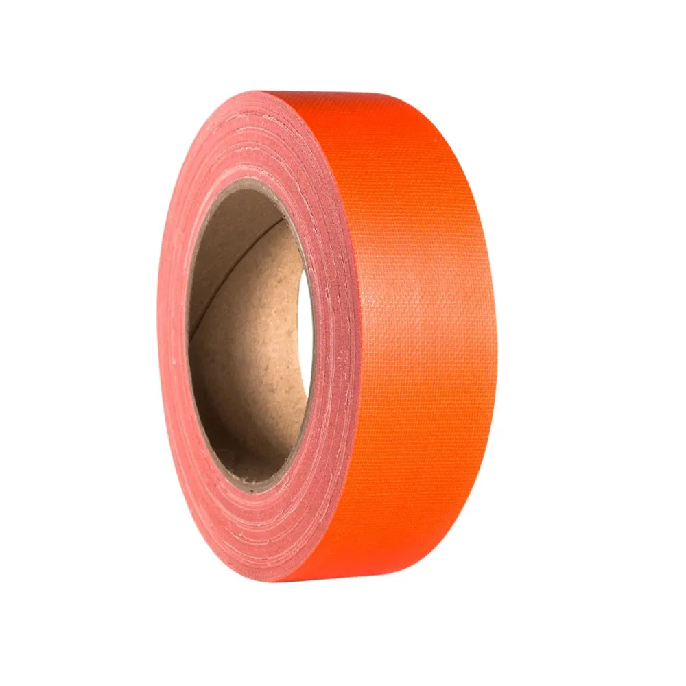 Adam Hall Accessories 58065 NOR - Gaffer Klebeband Neonorange 38mm x 25m