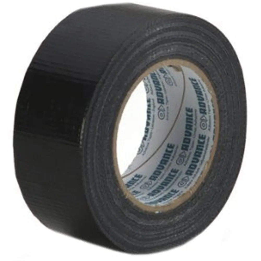 Advance Tapes AT 169 - Gaffa Klebeband schwarz 100 mm x 50m