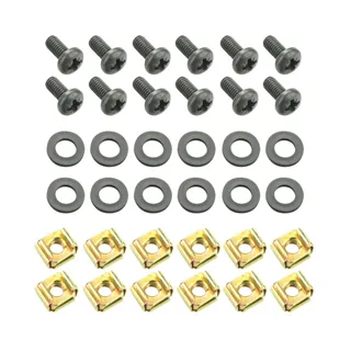 Adam Hall 19" Parts 5924 M12 AH - Befestigungs Kit mit 12 Schrauben M6