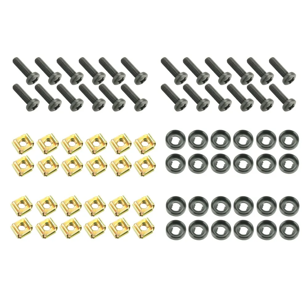 Adam Hall 19" Parts 5928 M24 AH - Befestigungs Kit mit 24 Schrauben M6
