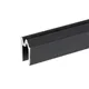 Adam Hall Hardware 6103 BLK - Aluminium-Hybrid-Schließprofil schwarz für 9,5 mm Material
