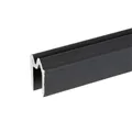 Adam Hall Hardware 6103 BLK - Aluminium-Hybrid-Schließprofil schwarz für 9,5 mm Material