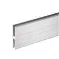 Adam Hall Hardware 6128 - Aluminium H-Profil schwere Ausführung für die Verbindung von 10 mm starken Flächen