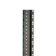 Adam Hall 19" Parts 61552 BLK - HD Rackschiene doppelt schwarz 45 HE