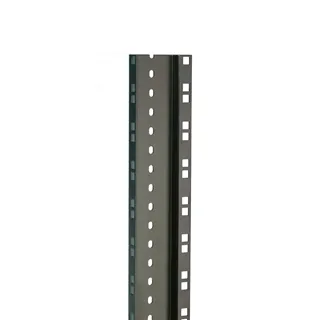 Adam Hall 19" Parts 61552 BLK - HD Rackschiene doppelt schwarz 45 HE