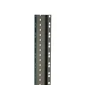 Adam Hall 19" Parts 61552 BLK - HD Rackschiene doppelt schwarz 45 HE