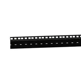 Adam Hall 19" Parts 61555 BLK - HD Rackschiene doppelt schwarz 45 HE
