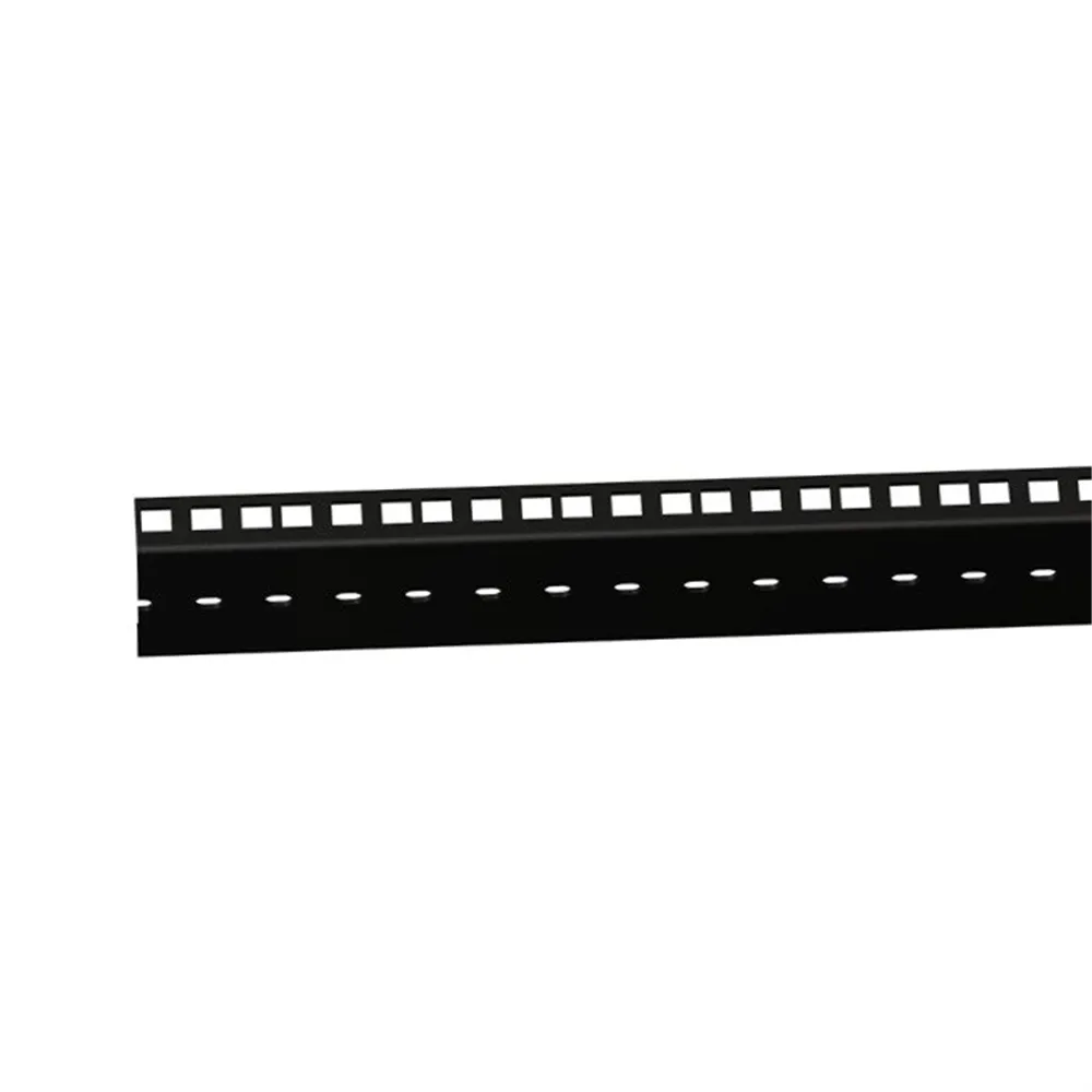 Adam Hall 19" Parts 61555 BLK - HD Rackschiene doppelt schwarz 45 HE