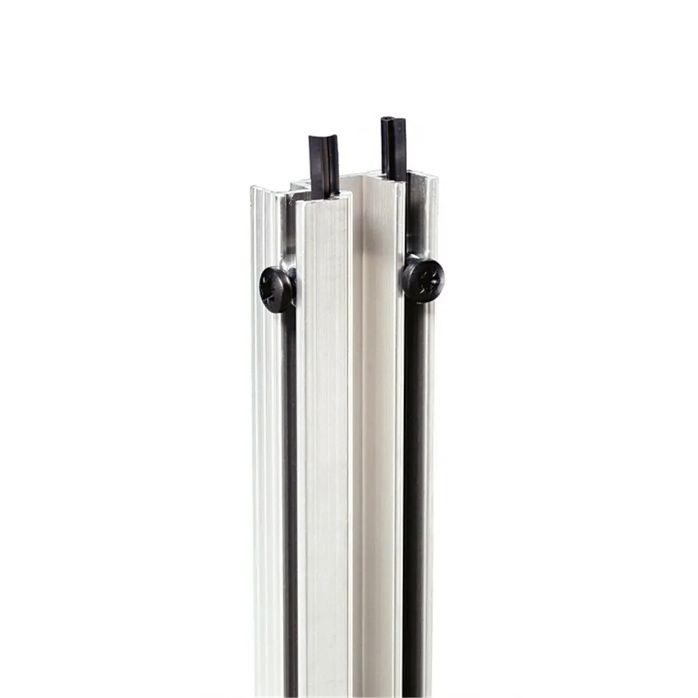 Adam Hall 19" Parts 6168 - Rackschiene Aluminium doppelt stufenlos mit Gummikeder