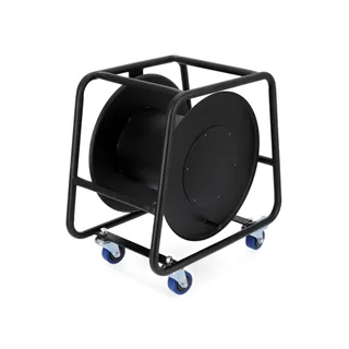 Adam Hall Cables 70230 - Industrial Kabeltrommel mit Rollen | Größe S