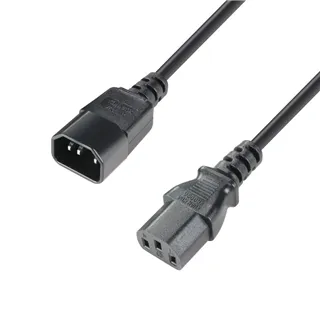 Adam Hall Cables 8101 KE 1000 - Kaltgeräte Verlängerungskabel 3 x 1,5 mm², 10 m