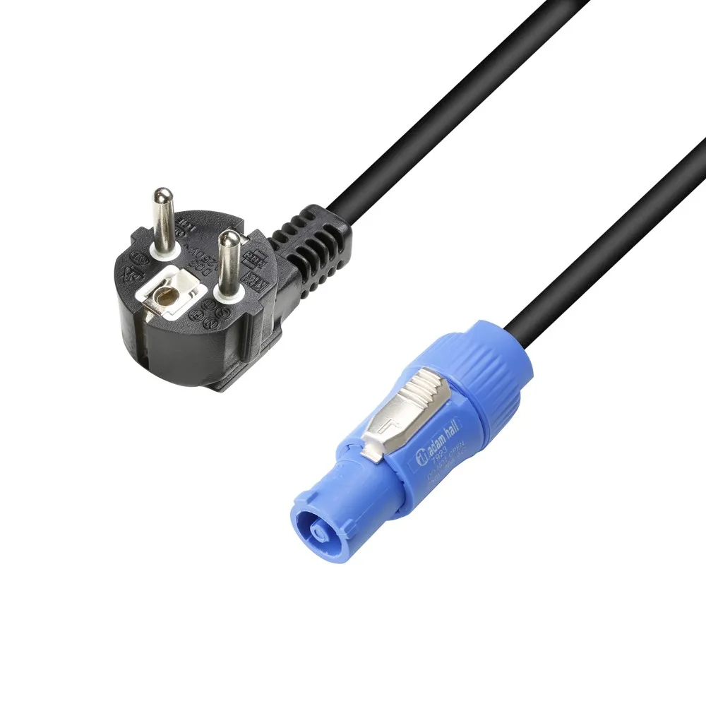 Adam Hall Cables 3 STAR PCON 0150 - Netzkabel | Adam Hall® K4CPFIN x CEE 7/7 | 1,5 m