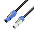 Adam Hall Cables 3 STAR PCON L 0050 - Netz Linkkabel | Adam Hall® K4CPFIN x K4CPFOUT | 0,5 m