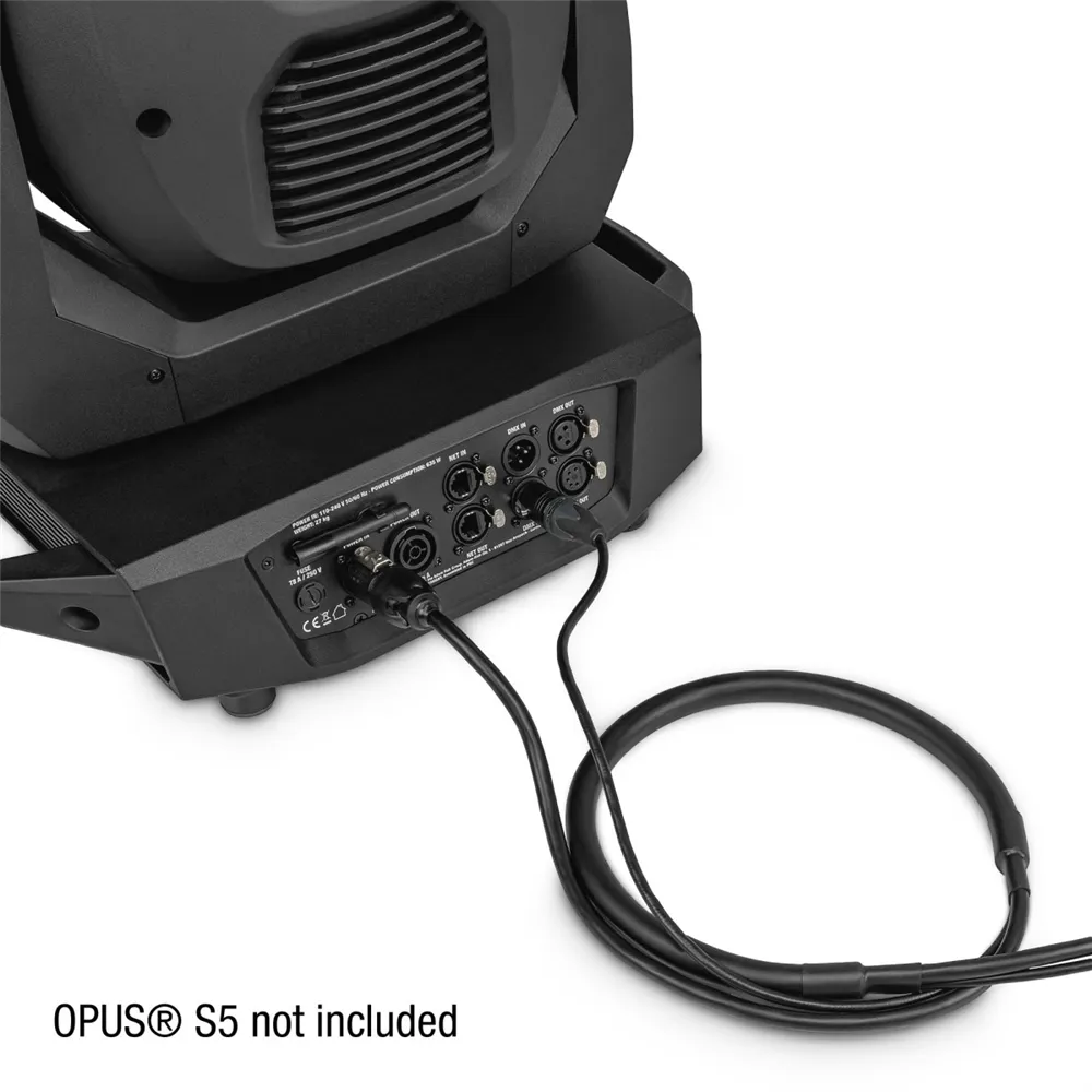 Adam Hall Cables 5 STAR H TCON 5D 0300 - Hybridkabel | Netz & DMX | Neutrik® XLR 5-Pol x TRUE1® | 3 m