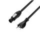 Adam Hall Cables 5 STAR TCON 0150 CH - Netzkabel | Neutrik TRUE1® x SEV M12 | 1,5 m