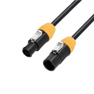 Adam Hall Cables 3 STAR TCON L 0050 - Netz Linkkabel | Adam Hall® K4CPFTCON x K4CPMTCON IP65 | 0,5 m