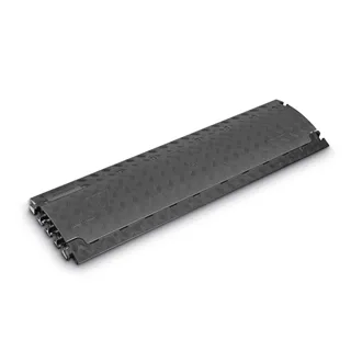 Defender NANO BLK - Kabelbrücke 6 Kanäle | leichter Verkehr | Höhe 3,2cm