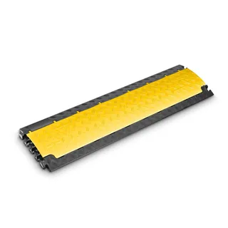 Defender NANO LUX - Kabelbrücke 6 Kanäle | transluzent | leichter Verkehr | Höhe 3,2cm