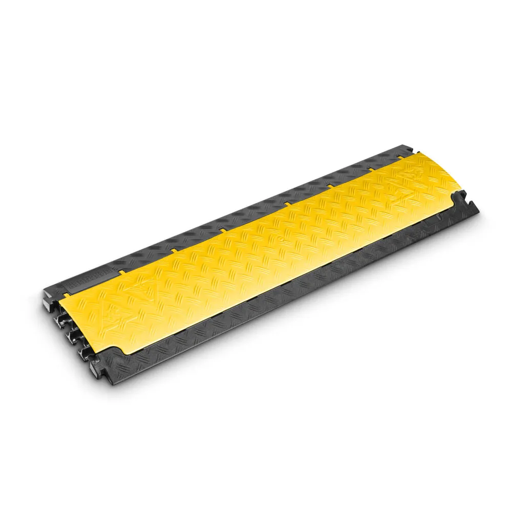 Defender NANO LUX - Kabelbrücke 6 Kanäle | transluzent | leichter Verkehr | Höhe 3,2cm