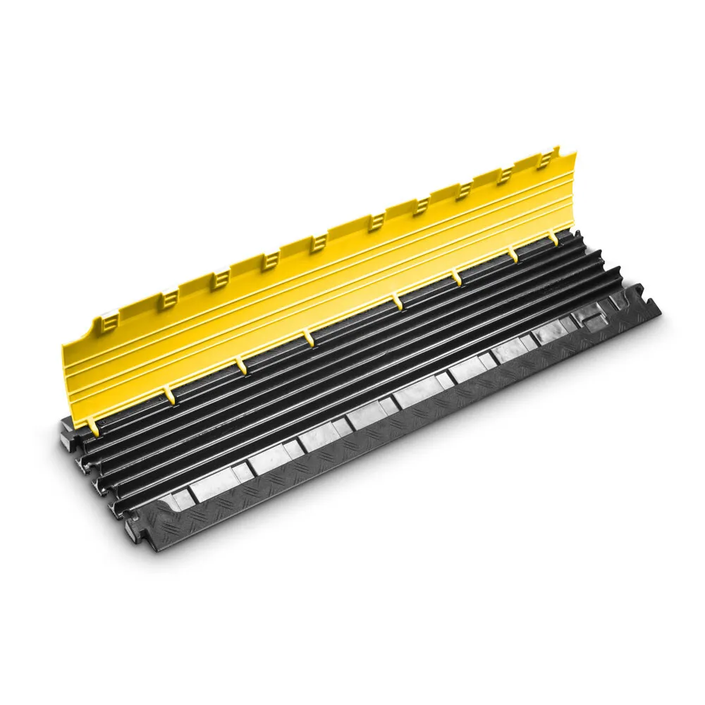 Defender NANO LUX - Kabelbrücke 6 Kanäle | transluzent | leichter Verkehr | Höhe 3,2cm