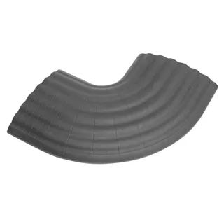 Defender OFFICE C GREY - 90° Biegung grau für 85160 Kabelkanal 4 Kanäle