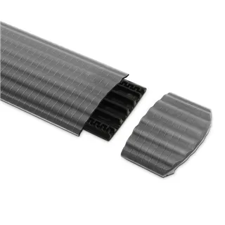 Defender OFFICE ER GREY - Endstück grau für 85160 Kabelkanal 4 Kanäle