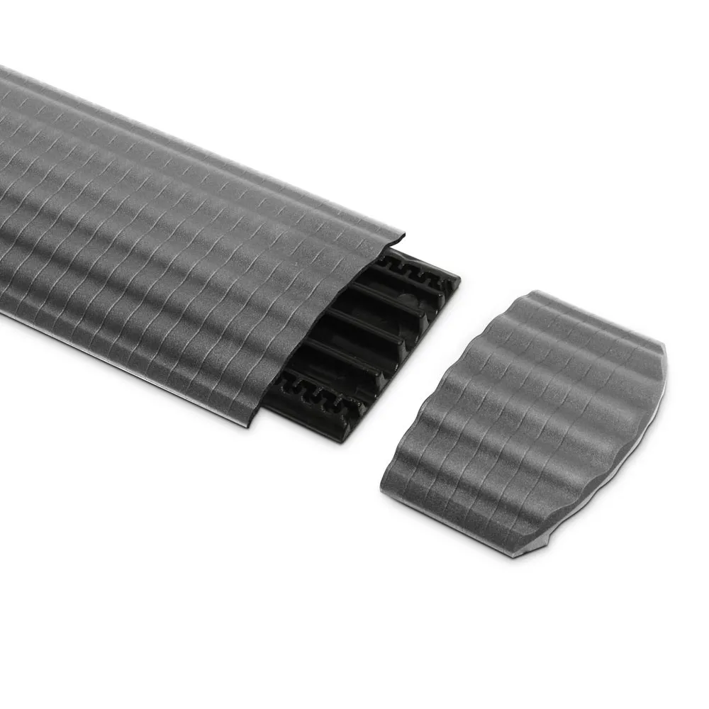 Defender OFFICE ER GREY - Endstück grau für 85160 Kabelkanal 4 Kanäle