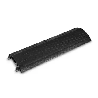 Defender MINI BLK - Kabelbrücke 3 Kanäle mit Schwarzem Deckel