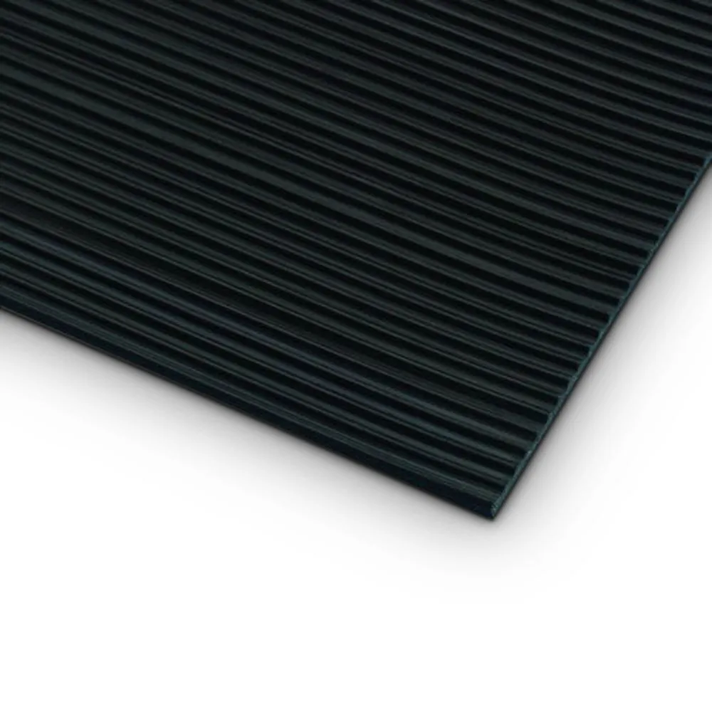 Adam Hall Accessories 85970 - Feinriefenmatte schwarz 0,7 x 10 m