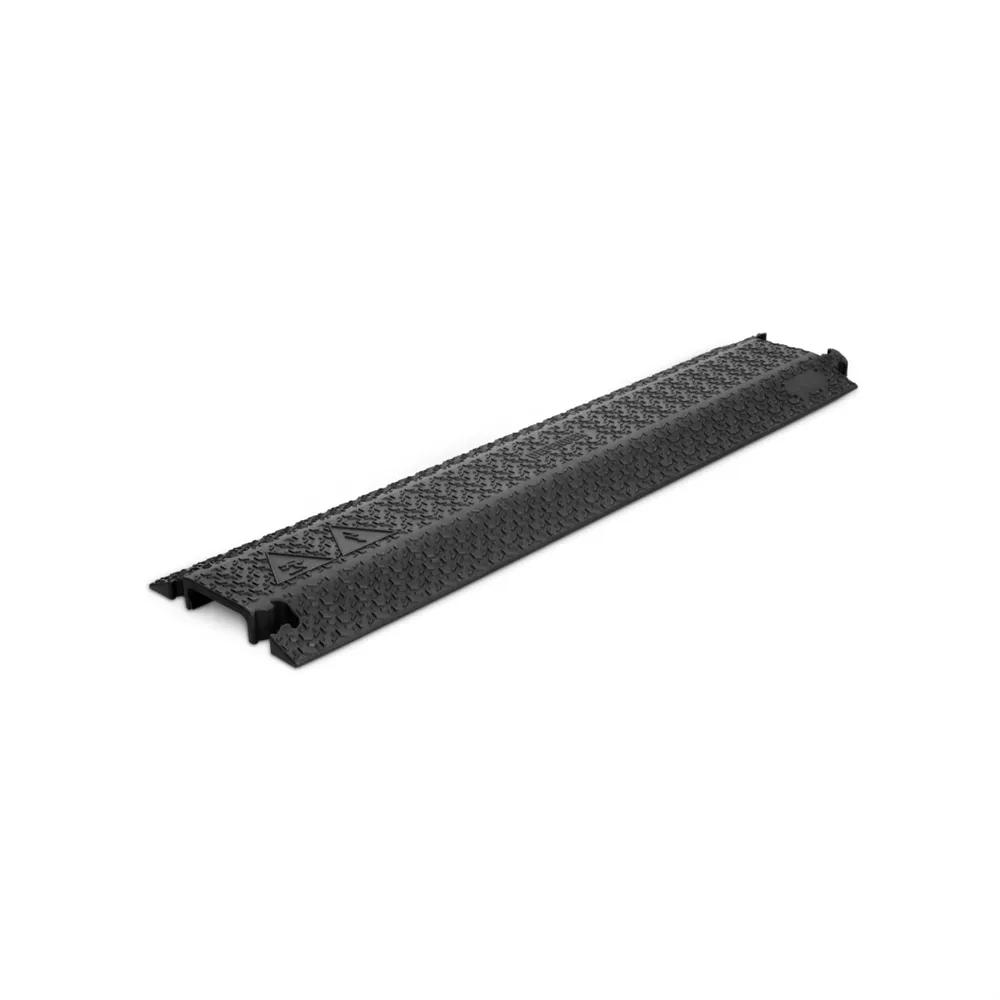 Defender XPRESS 100 BLK - Drop-over Kabelbrücke 100mm | schwarz | Höhe 4cm
