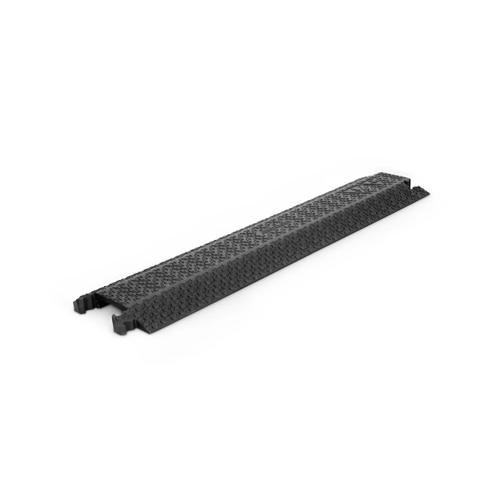 Defender XPRESS 100 BLK - Drop-over Kabelbrücke 100mm | schwarz | Höhe 4cm
