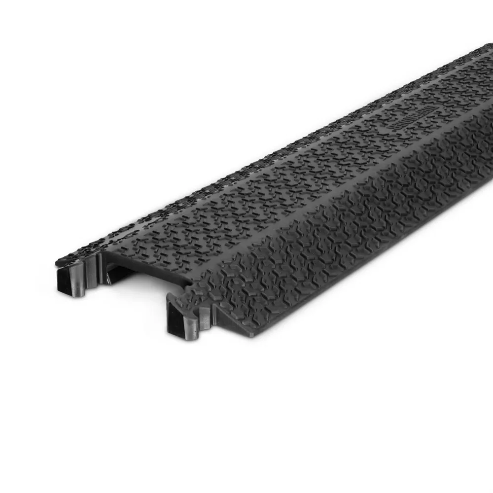 Defender XPRESS 100 BLK - Drop-over Kabelbrücke 100mm | schwarz | Höhe 4cm
