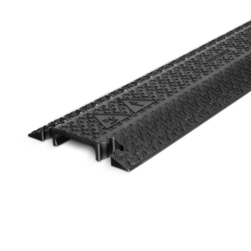 Defender XPRESS 100 BLK - Drop-over Kabelbrücke 100mm | schwarz | Höhe 4cm