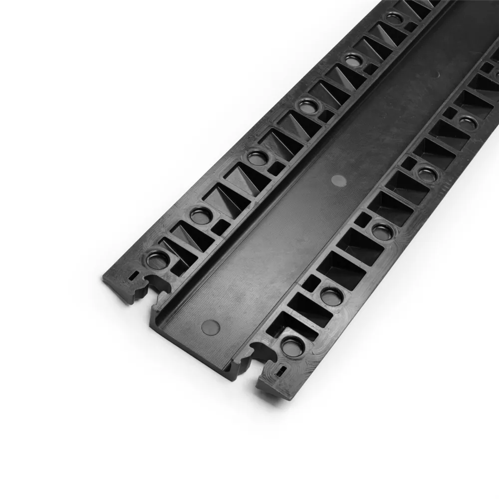 Defender XPRESS 100 BLK - Drop-over Kabelbrücke 100mm | schwarz | Höhe 4cm
