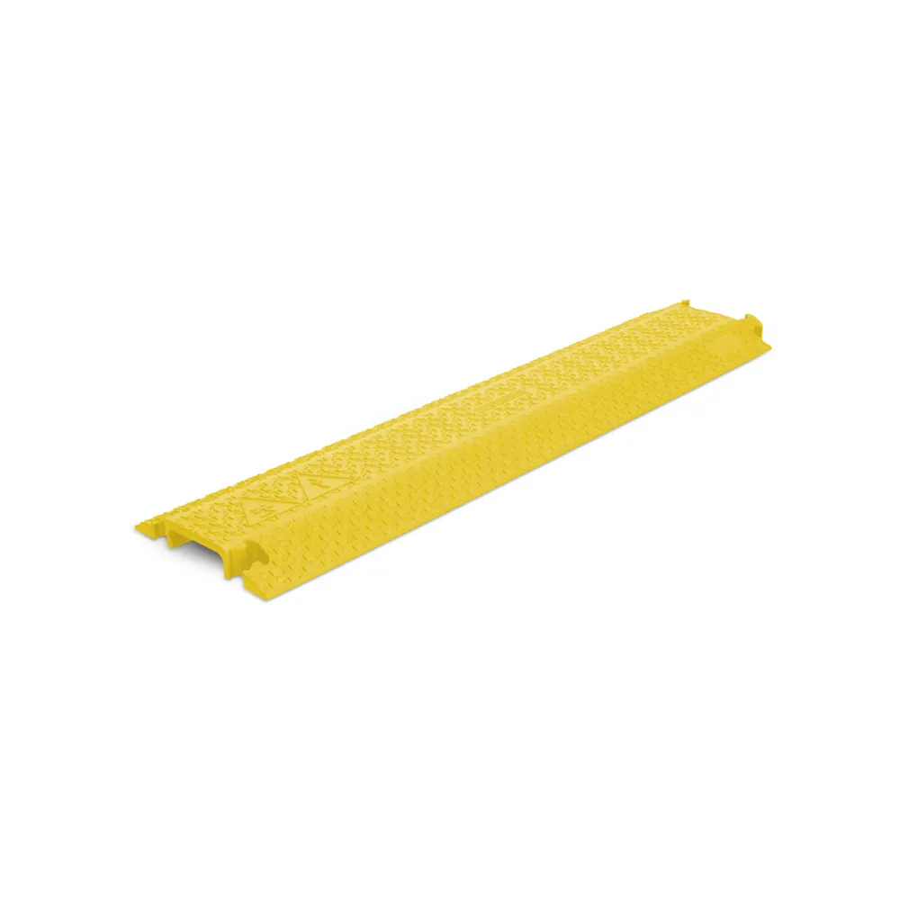 Defender XPRESS 100 YEL - Drop-over Kabelbrücke 100mm | gelb | Höhe 4cm