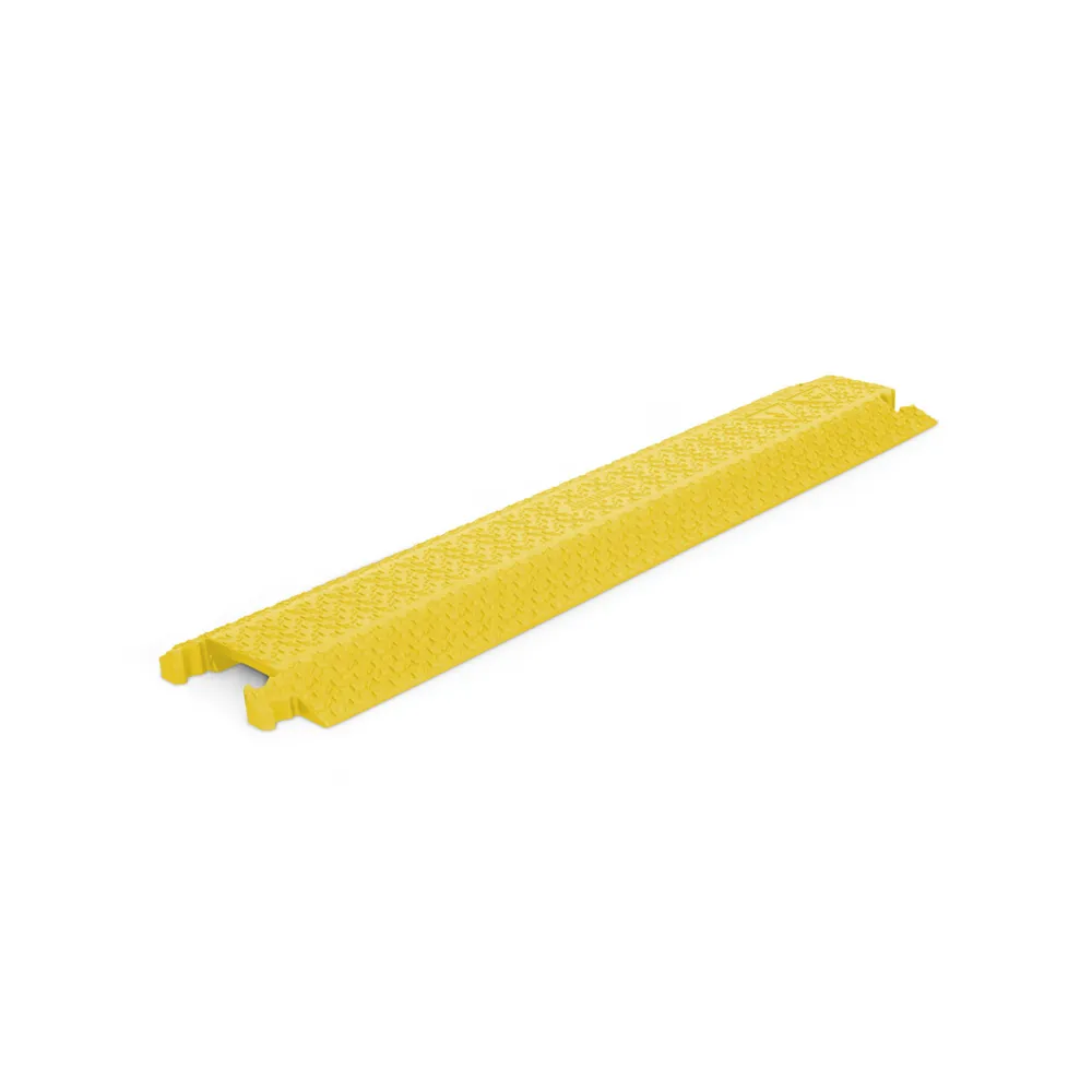Defender XPRESS 100 YEL - Drop-over Kabelbrücke 100mm | gelb | Höhe 4cm