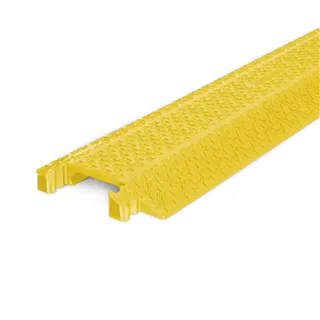 Defender XPRESS 100 YEL - Drop-over Kabelbrücke 100mm | gelb | Höhe 4cm