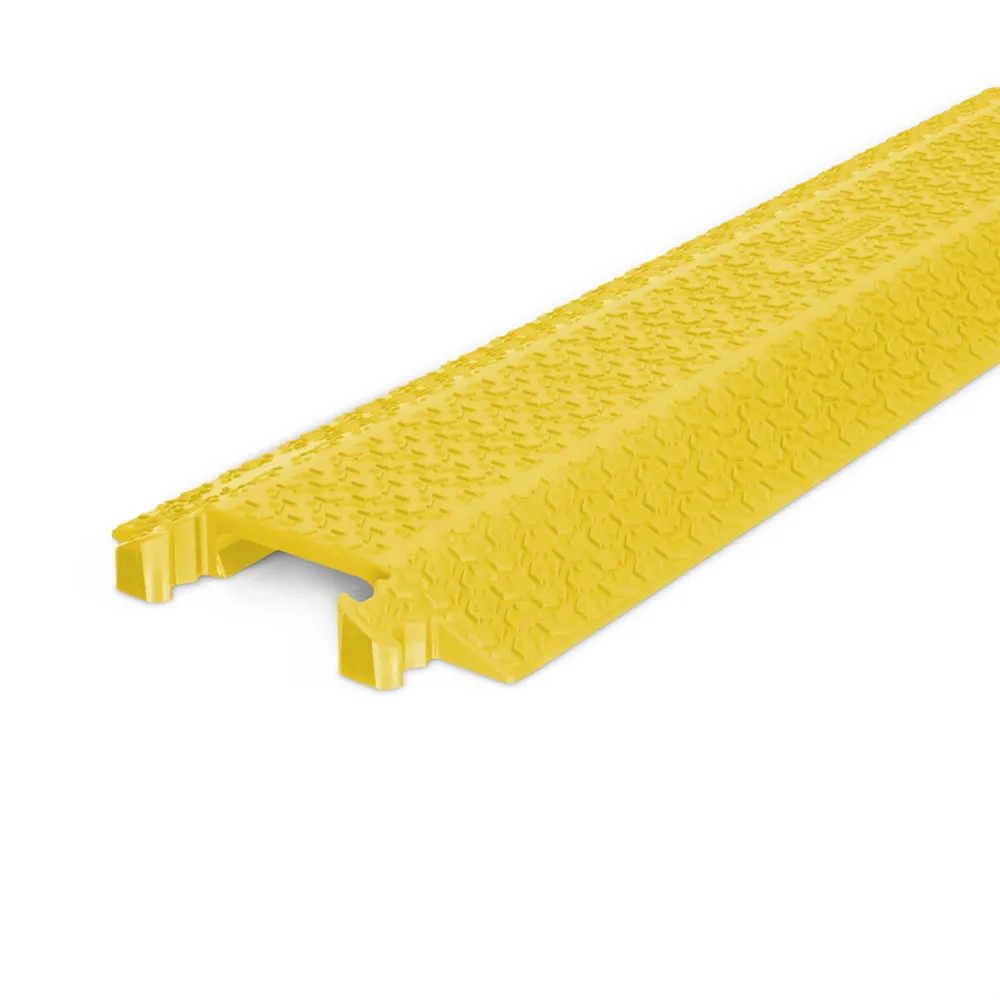 Defender XPRESS 100 YEL - Drop-over Kabelbrücke 100mm | gelb | Höhe 4cm