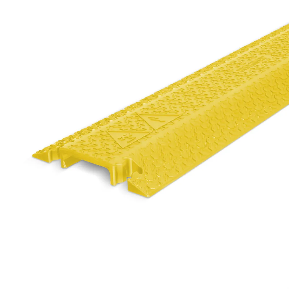 Defender XPRESS 100 YEL - Drop-over Kabelbrücke 100mm | gelb | Höhe 4cm