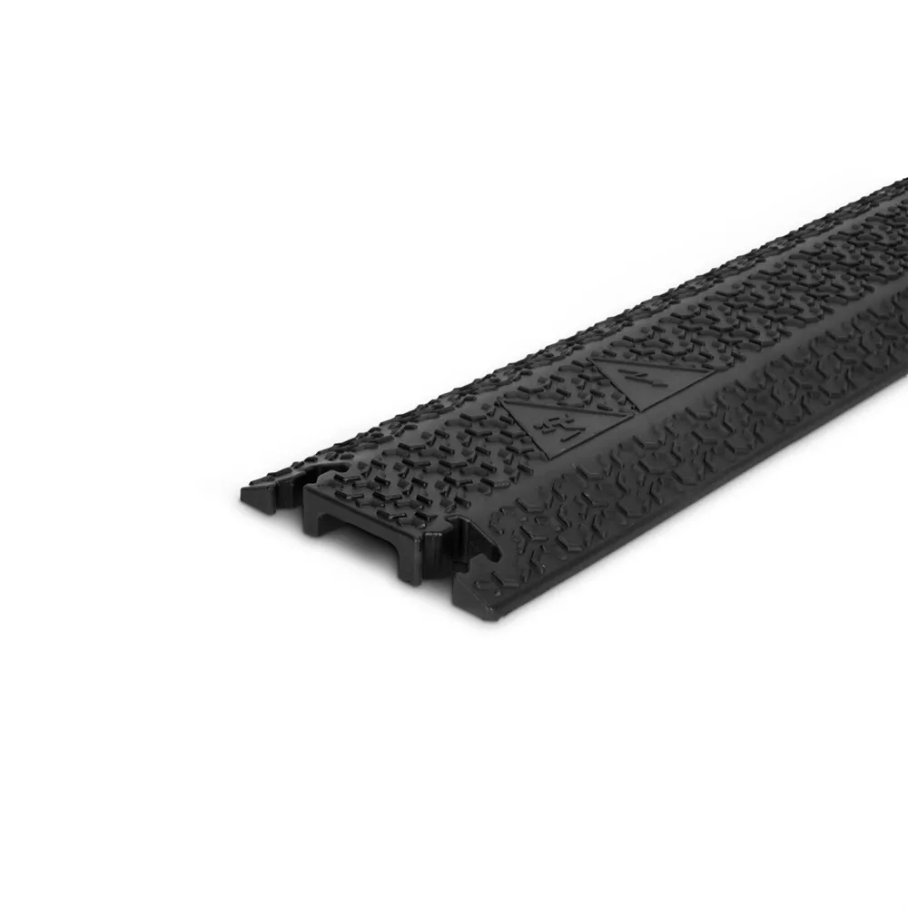 Defender XPRESS 40 BLK - Drop-over Kabelbrücke 40mm | schwarz | Höhe 4cm