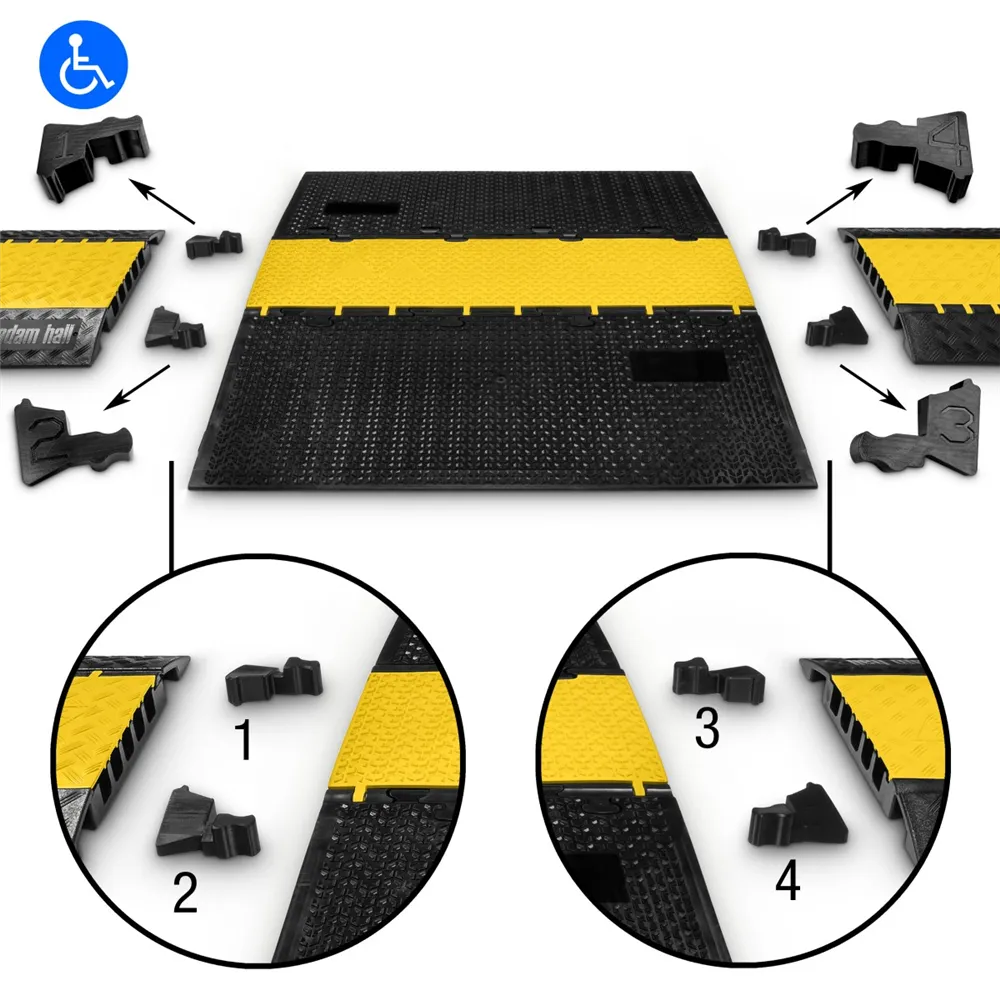 Defender 3 2D Adapter Set - Defender 3 Modulsystem - Adapter Set zur Verbindung Mittelteil/Rampe mit Defender